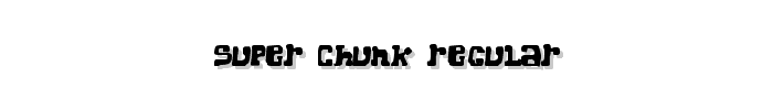 Super Chunk Regular font